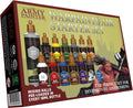 Warpaints Air Starter Set, 12 x 18 ml | Acrylic Airbrush Paints, incl. 1 Metallic & 1 Grey 100ml Primer - Air brush