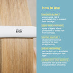 Aloe Plated Flat Iron, 1 Inch