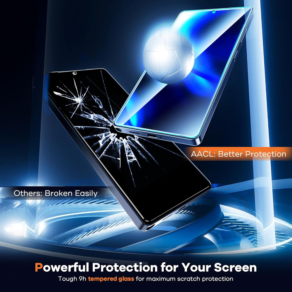 3-Pack for Samsung Galaxy S25 Ultra Screen Protector Tempered Glass, 9H Glass for S25 Ultra Screen Protector 5G