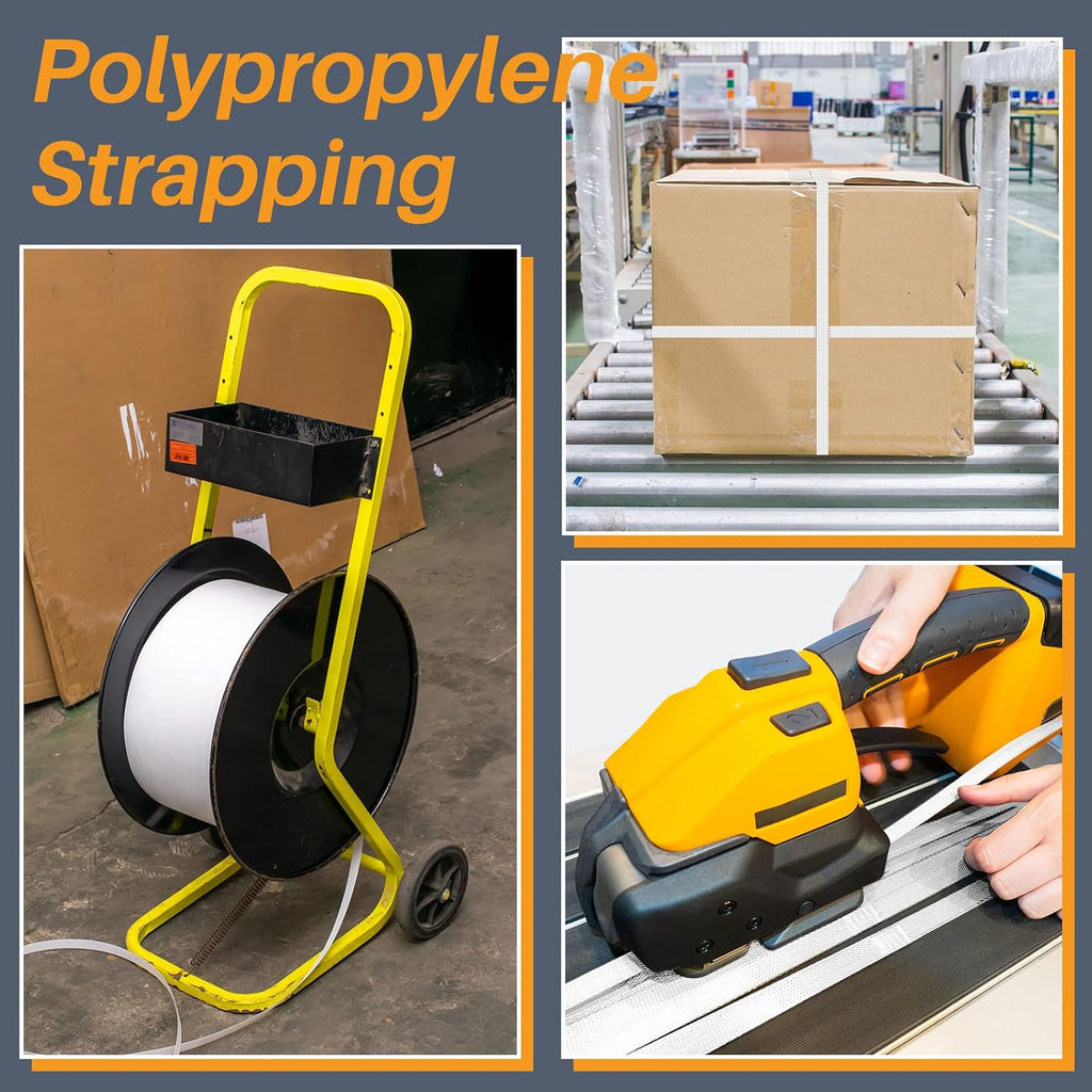 1/2 in Strapping, 440 Lbs Heavy Duty Polypropylene Strapping Roll