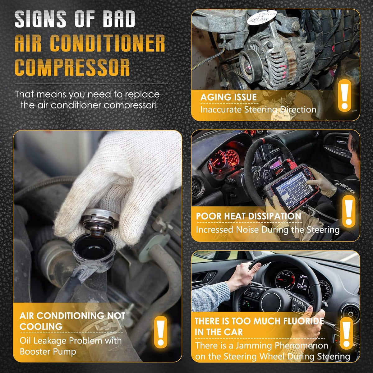 CO 20741C AC Compressor fit for 2008-2012 Chevy Malibu 2.0L 2.2L