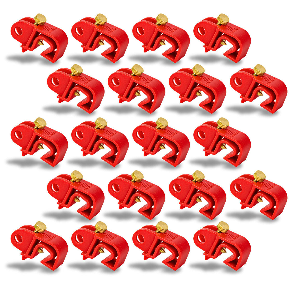 Circuit Breaker Lockout Device for Medium & Large Units, 20 Pack