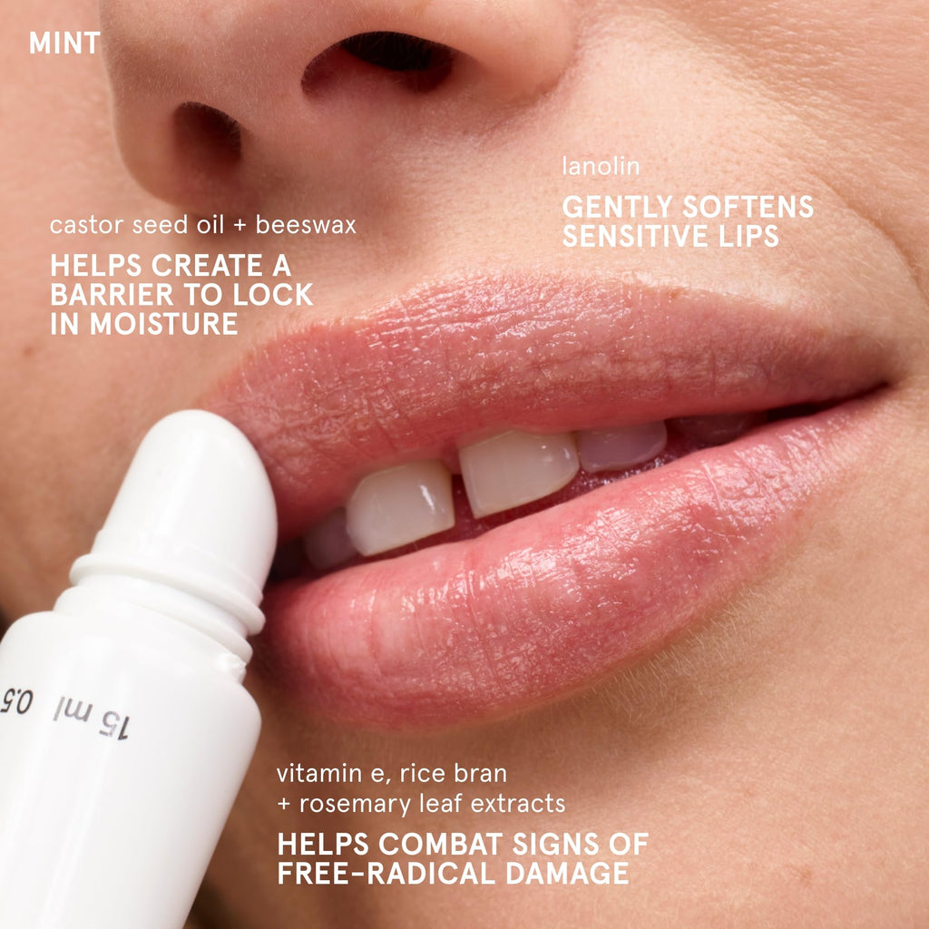 Balm Dotcom Lip Balm & Universal Salve, Mint, Untinted