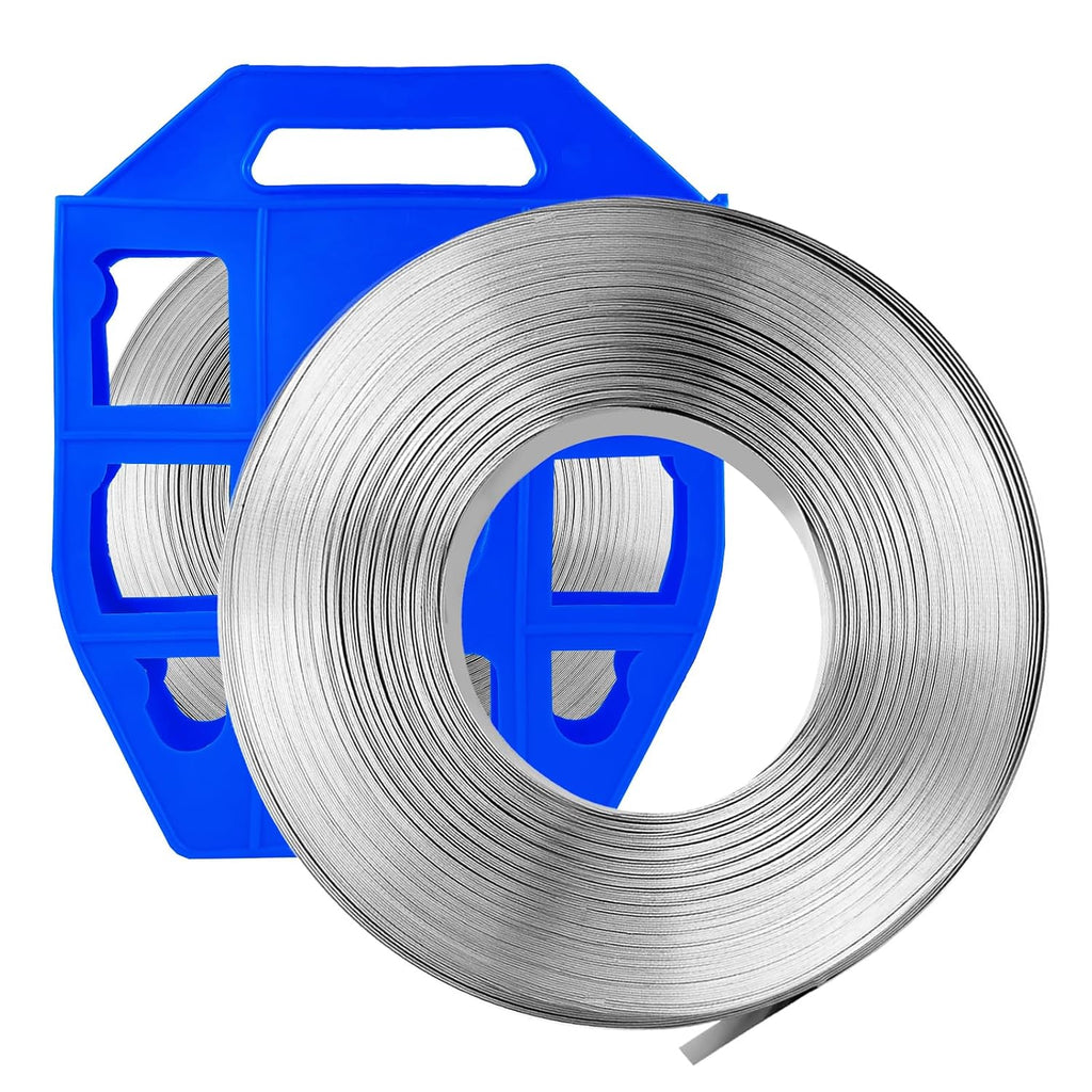 304 Stainless Banding Strap 100FT * 5/8"W * 0.03"T Steel Strapping