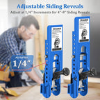 Siding Tools Compatible with 5/16- Inch Fiber Cement Siding