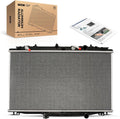 KAX CU2797 Engine Radiator, Compatible with 2003-2007 Accord 2.4L(2005-2007 Den so Design ONLY)