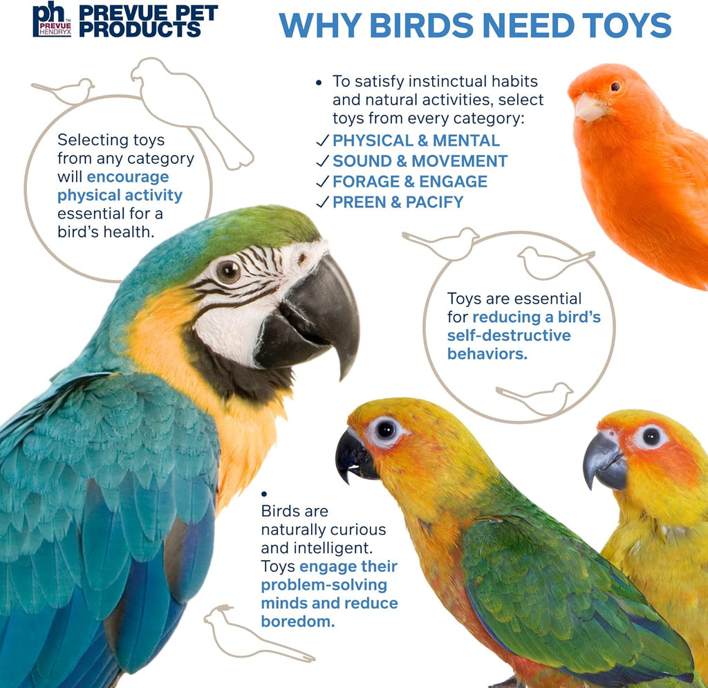 Naturals Double Coconut Walk - Small Animal & Bird Toy, 100% Natural Coconut Hideout, Climbing Bridge & Tunnel for