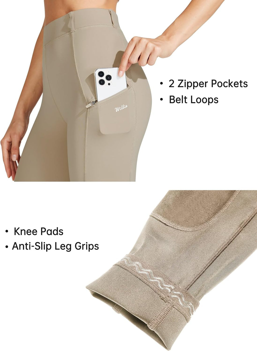 Women's Horse Riding Pants English Equestrian Horseback Breeches