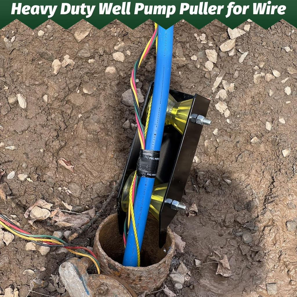 IRENPORU Well Pump Pulling Tool for Wire Cable Poly Pipe