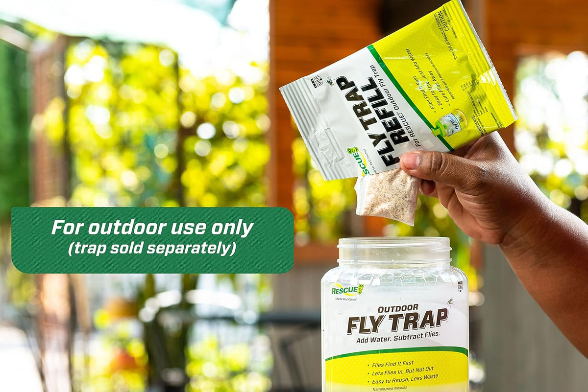 Reusable Fly Trap Bait Refill – Outdoor Use - 2 Pack