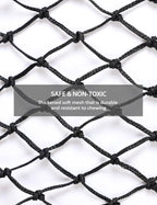 Slow Feed Hay Net Horse-Black