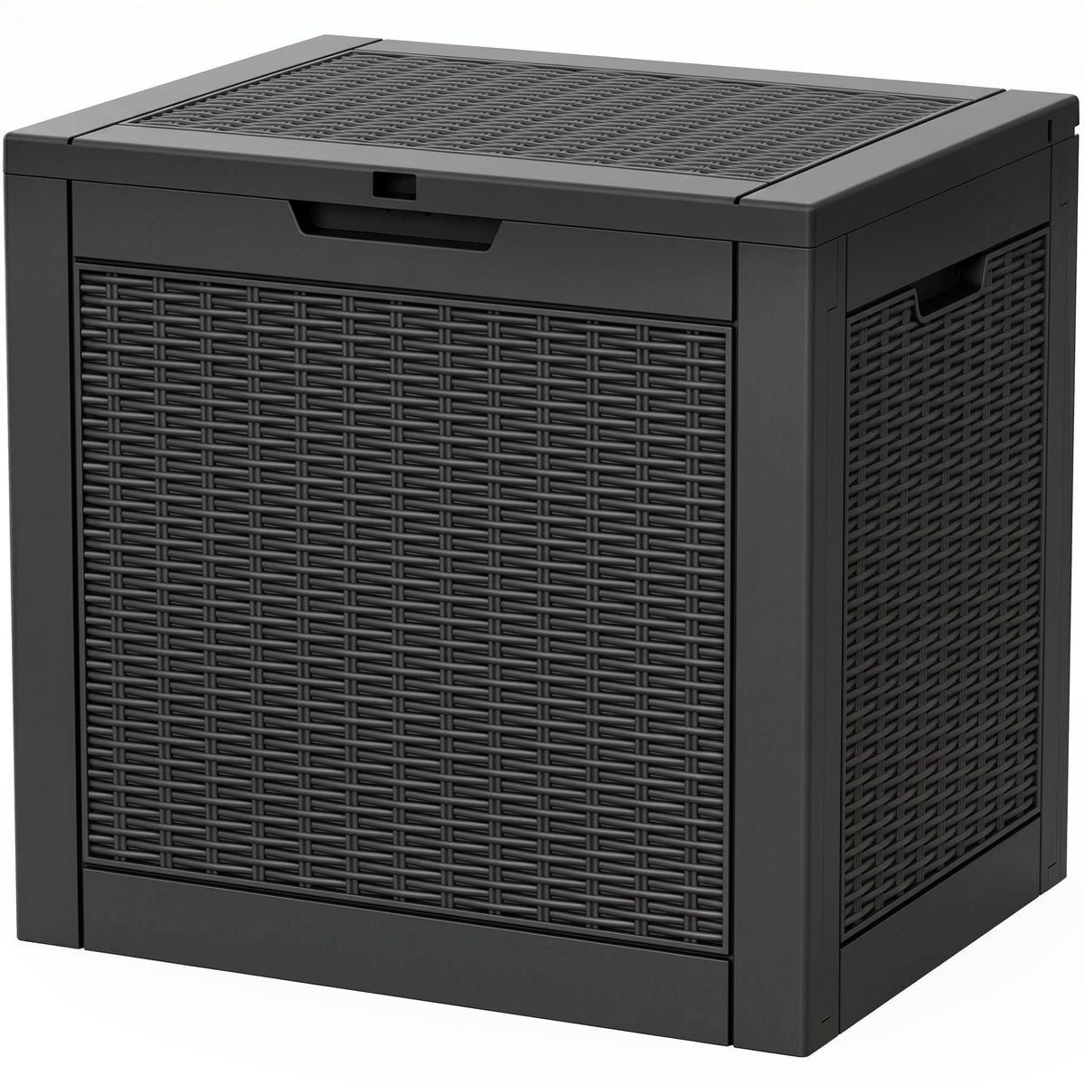 Outdoor Storage Box,42 Gallon Waterproof Resin Patio Deck Box