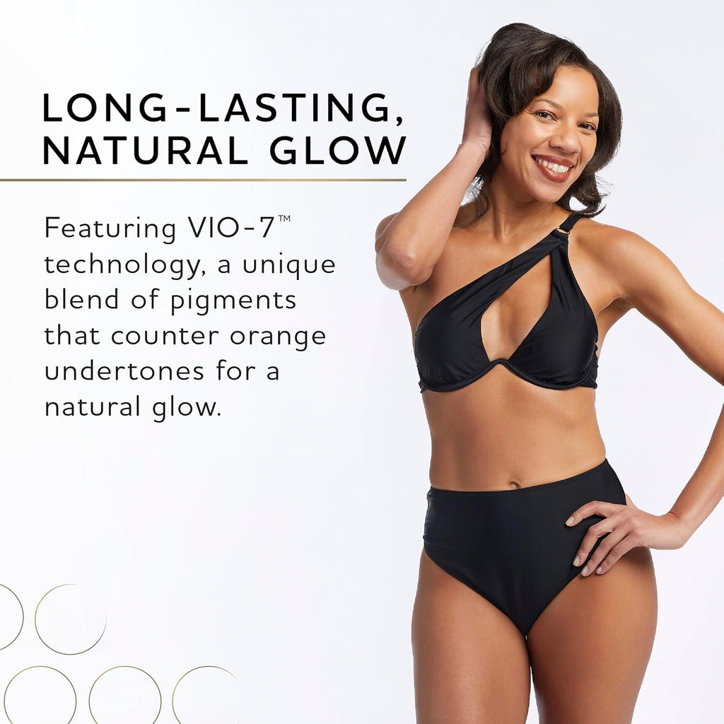Venetian Sunless Self Tanner Mousse with Bronzer, 8 fl oz | Instant Natural Looking Fake Self Tan, Streak Free, Anti