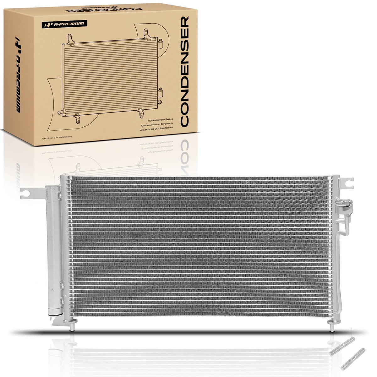 A-Premium Air Conditioning Condenser Compatible with Kia