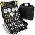 AJulyBee Hydraulic Pressure Test Kit with Storage Case