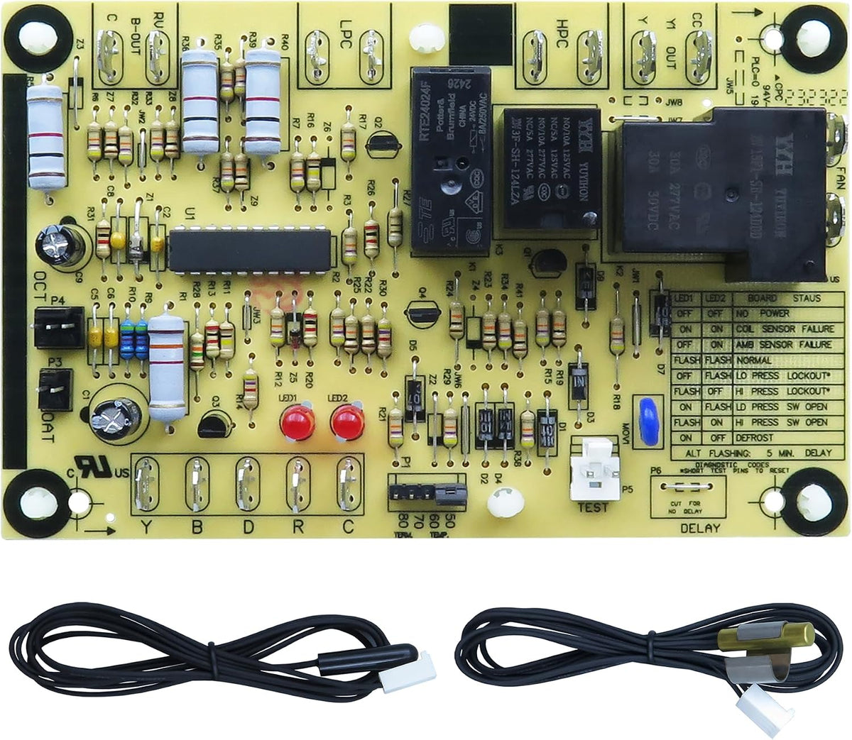 47-102684-204 Heat Pump Defrost Control Board Kit Replacement for Rheem