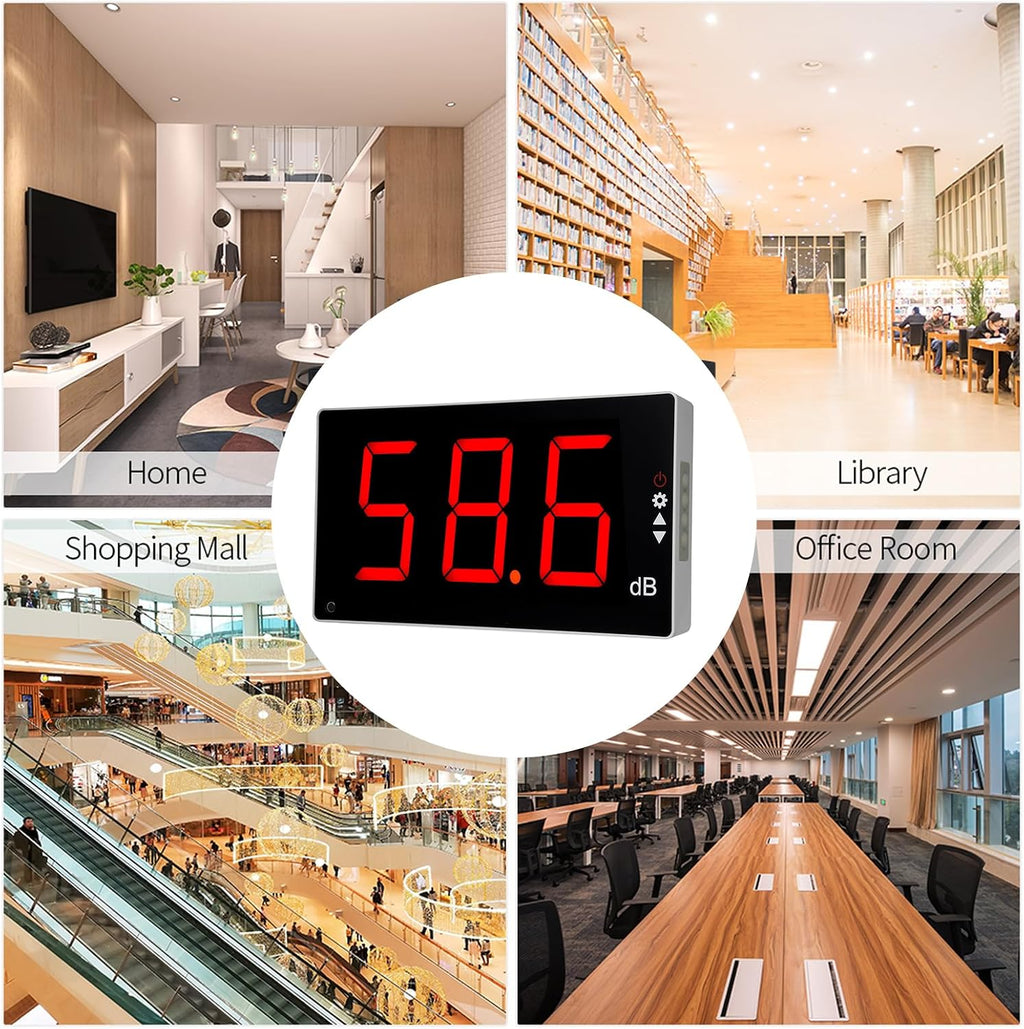 Decibel Meter, Digital Sound Level Meter, dB Meter