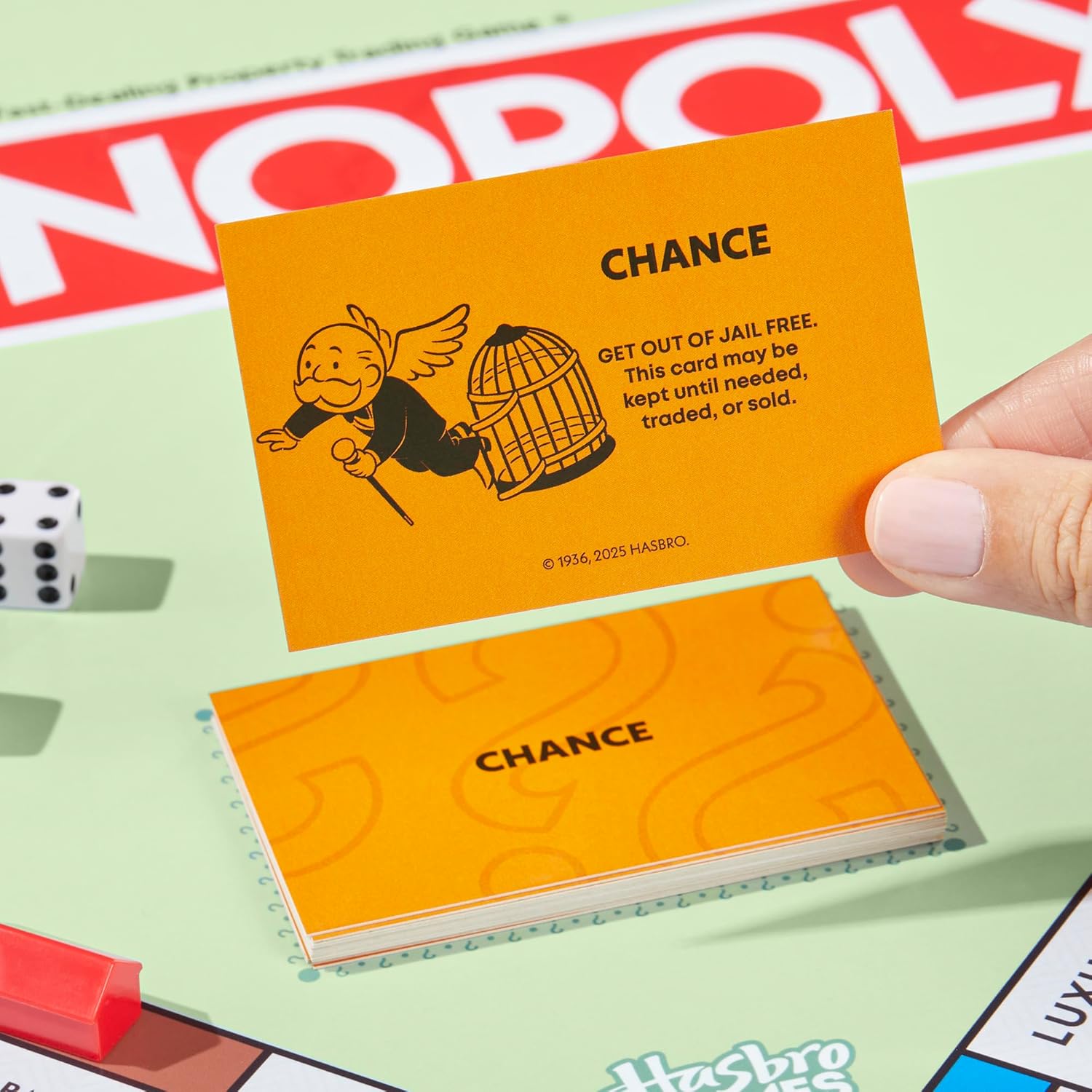 Board Game | Classic Game with Storage Tray and Larger Tokens | Ages 8+ | 2 to 6 Players | Family Games for Kids and