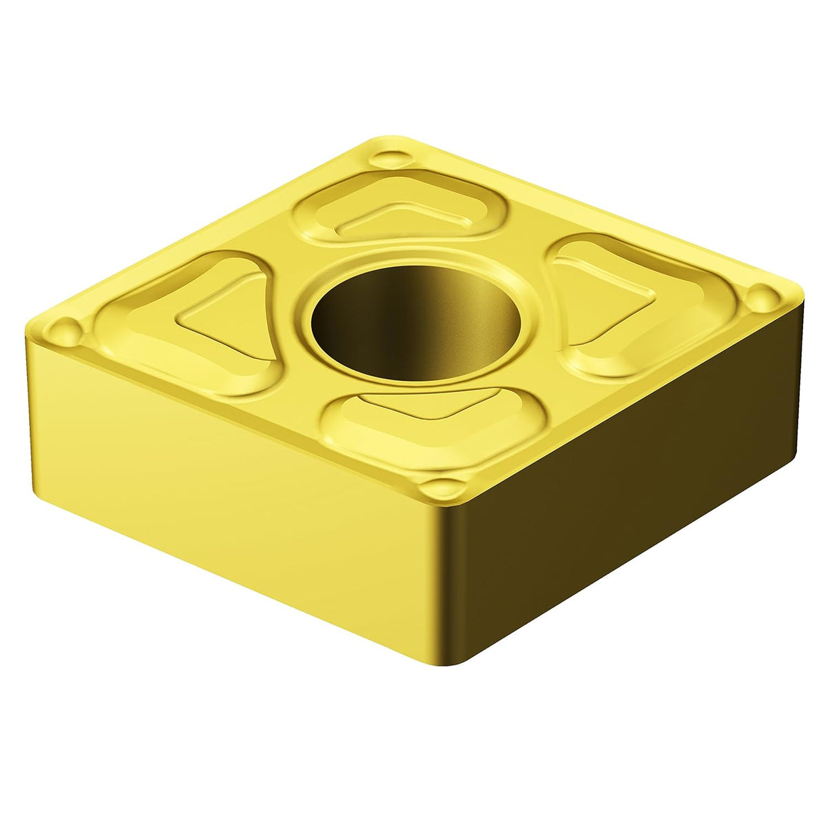 Sandvik Coromant 2-CNMG 431-XF GC30 Carbide Insert, 0.016" Nose Radius, Negative Basic Shape Chip Breaker (Pack of 2)