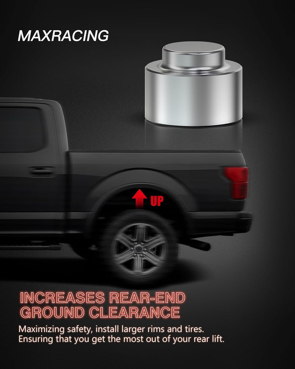 Maxracing 3.5" Front Leveling Kit + 3" Rear Lift Kit