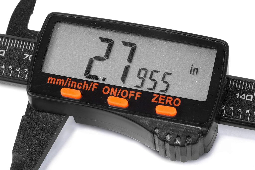 WEN 10761 Electronic 6.1-Inch Digital Caliper with LCD Readout and Storage Case