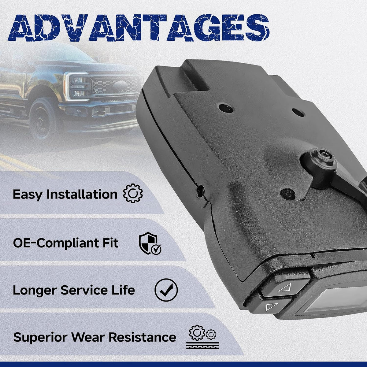 90195 Electric Proportional Trailer Brake Controller with LCD Display