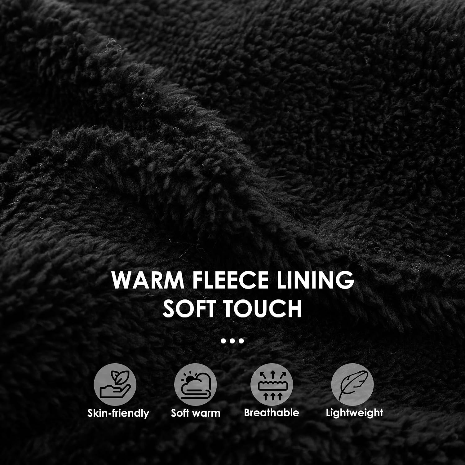 Winter Balaclava Hat for Men Women,Windproof Blend Hooded Scarf Hat Warm Fleece Lined Neck Gaiter Beanie Cap for Cold