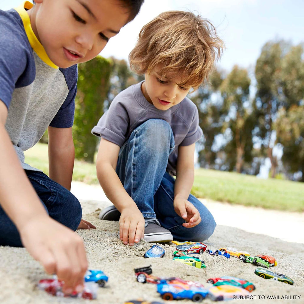 Hot Wheels 10-Pack (Styles May Vary) | Multipack of 10 of Toy Trucks & Cars in 1:64 Scale, Instant Collection for