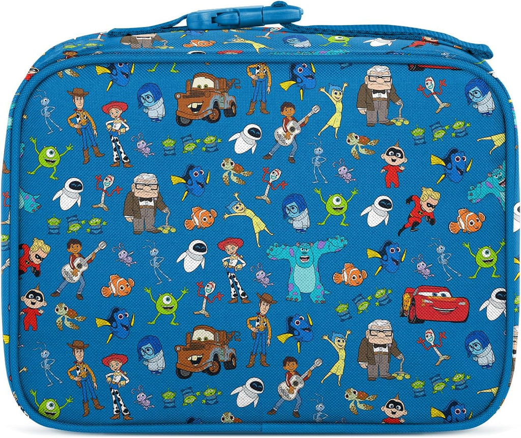 Disney Pixar Kids Lunch Box & Insulated Lunch Bag for School | Hadley Cute Lunch Box for Girls, Boys, Toddlers | Fits