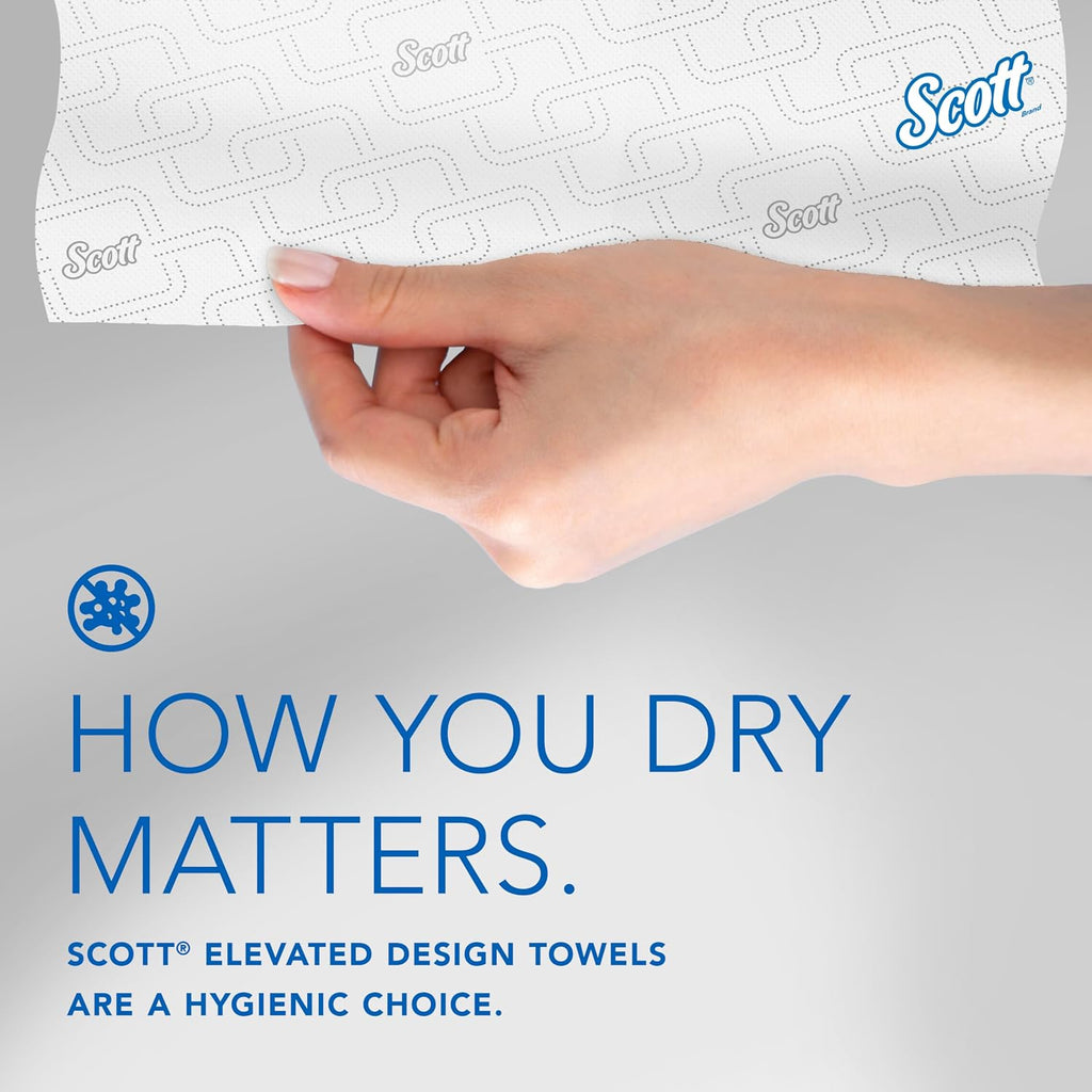 Hard Roll Paper Towels, Bulk, 6 Rolls x 950' (02001)