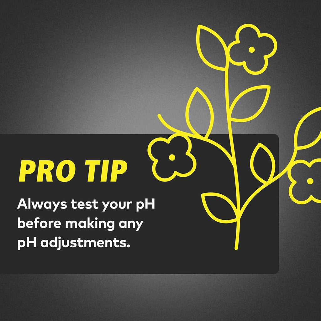 pH Up and pH Down Liquids - Stabilize Nutrient pH in Hydroponics, 1 qt. Bottles