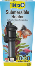 100W Submersible Aquarium Heater For 10-30 Gallon Fish Tanks | Automatic Thermostat Keeps Water At 78 Degrees, Easy