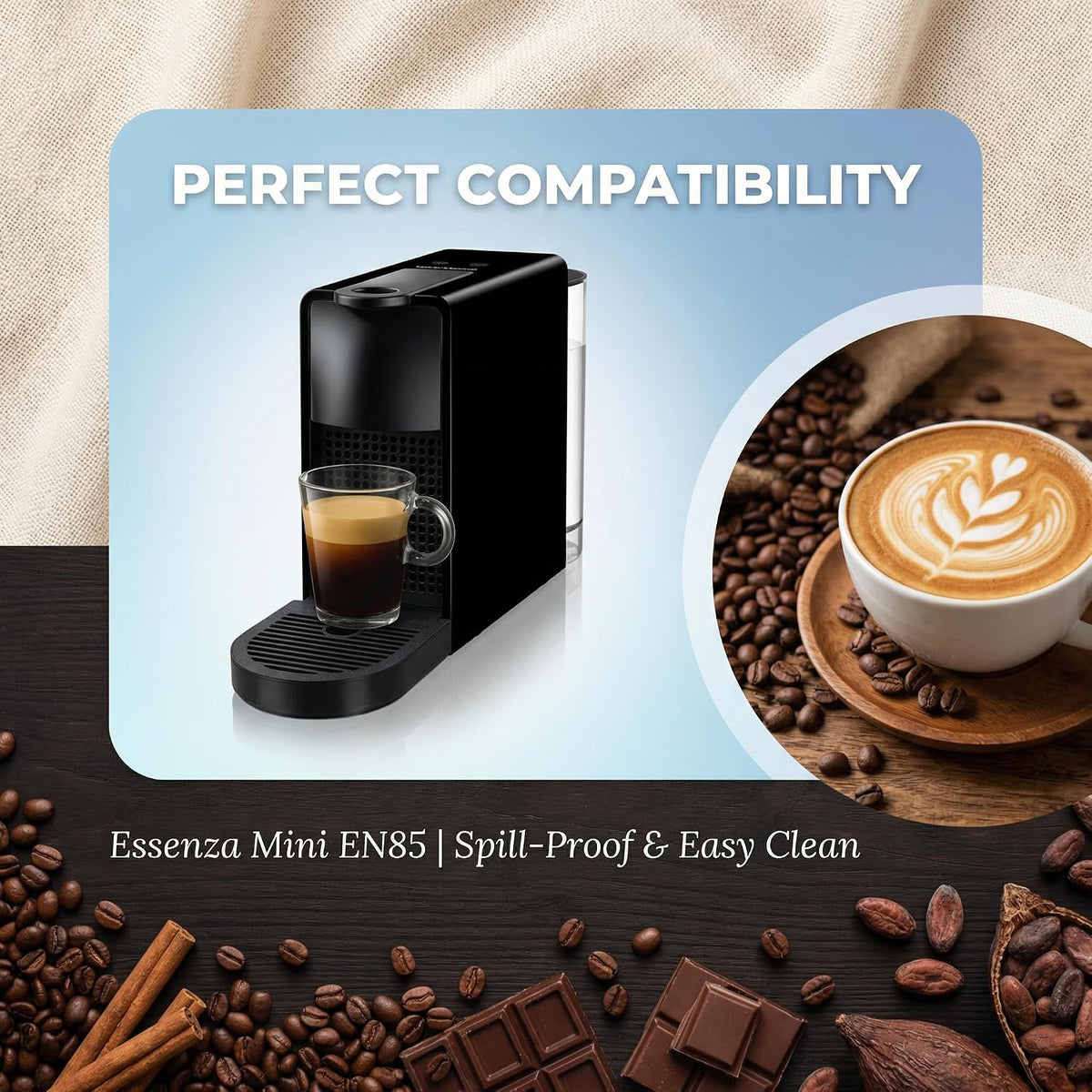 Replacement Drip Tray Fit for Nespresso DeLonghi Essenza Mini EN85