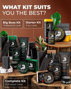 Essentials Beard Kit for Men, 3-Piece Gift Set - Magic Scent