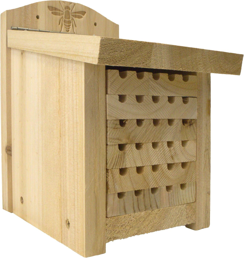 Products Woodlink Heavy Duty Cedar Mason Bee Houses, Small, Pack of 3