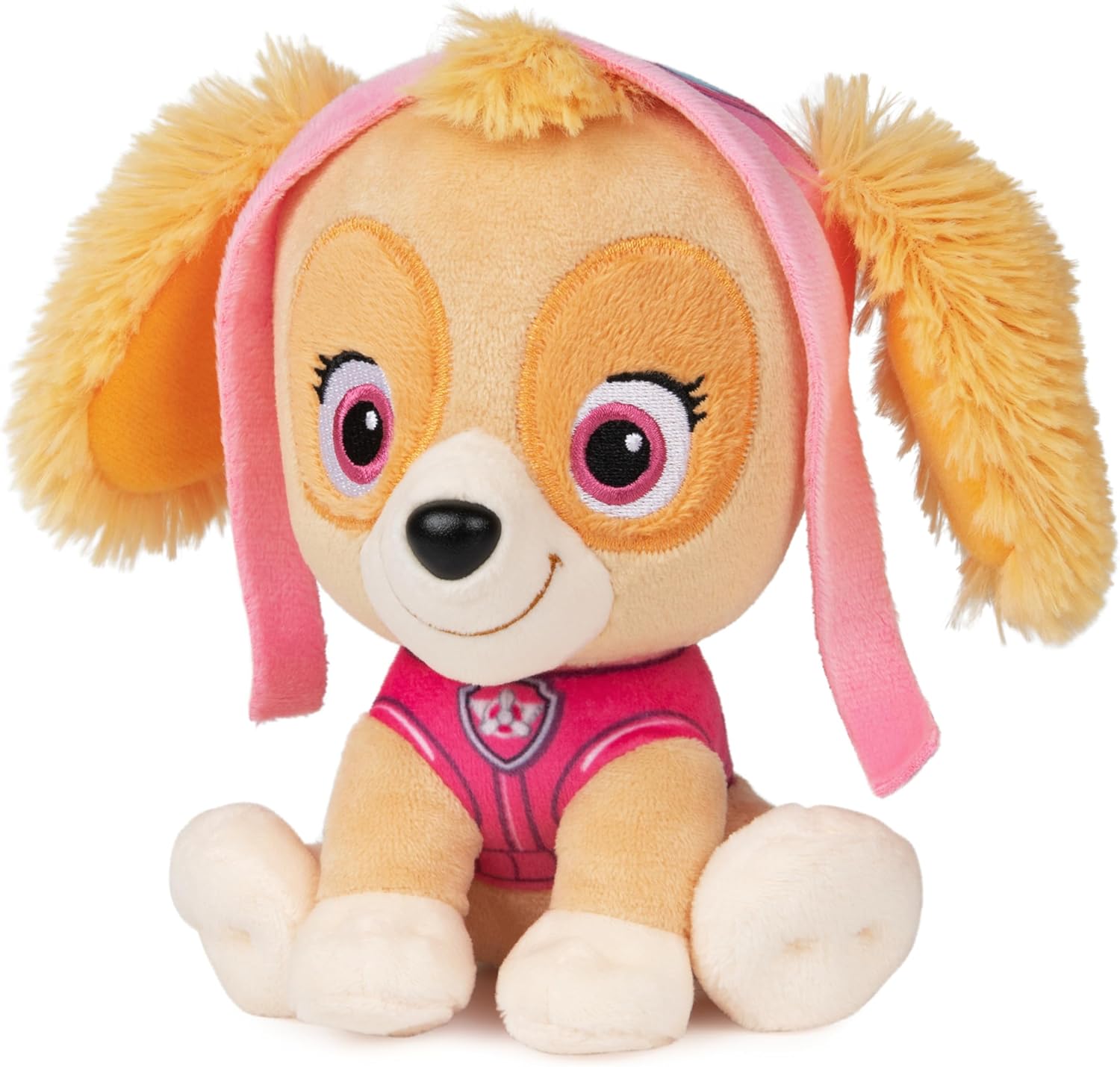 GUND Official PAW Patrol Skye in Signature Aviator Pilot Uniform Plush Toy, Stuffed Animal for Ages 1 and Up, 6"