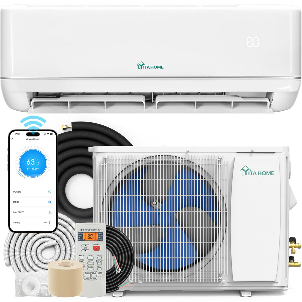 18000 BTU Mini Split Air Conditioner Heat Pump System