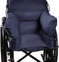 Comfort Wheelchair Cushion & Pad with Side Supports, Recliner & Wheelchair Seat Cushion, Padded Back & Arm Supports