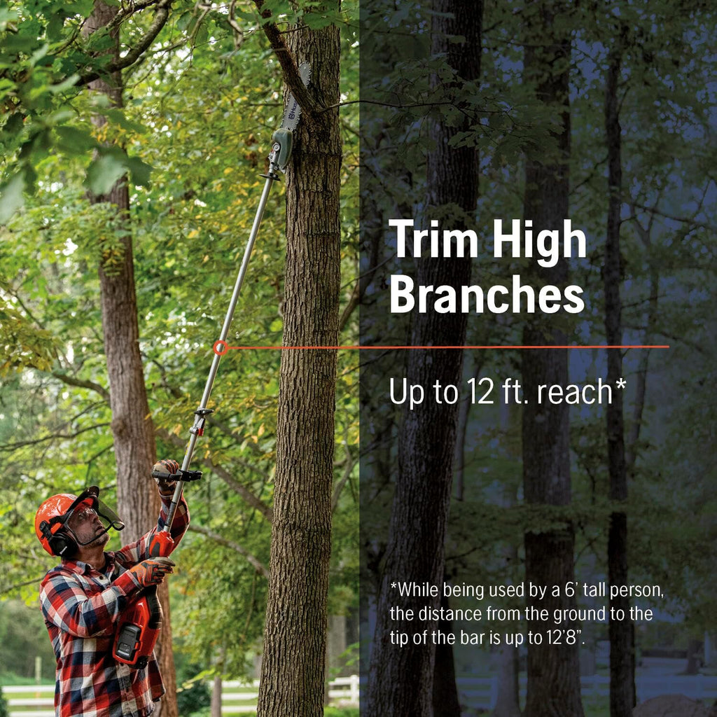PA310 10-Inch Pole Saw Attachment Only, Fits Husqvarna 122LK Trimmers, 330LK Gas Trimmers and 330iK Combi Switch