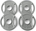 2-Inch Olympic Grip Weight Plates, Cast Iron