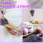 12 Pack Total 2280 Stems Dried Lavender Bundle Bulk