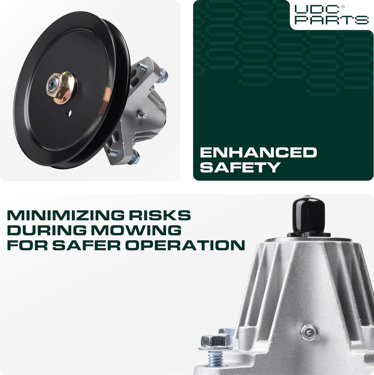 UDC Parts 918-06977A Spindle Assembly Replacement for Cub Cadet 46 Inch