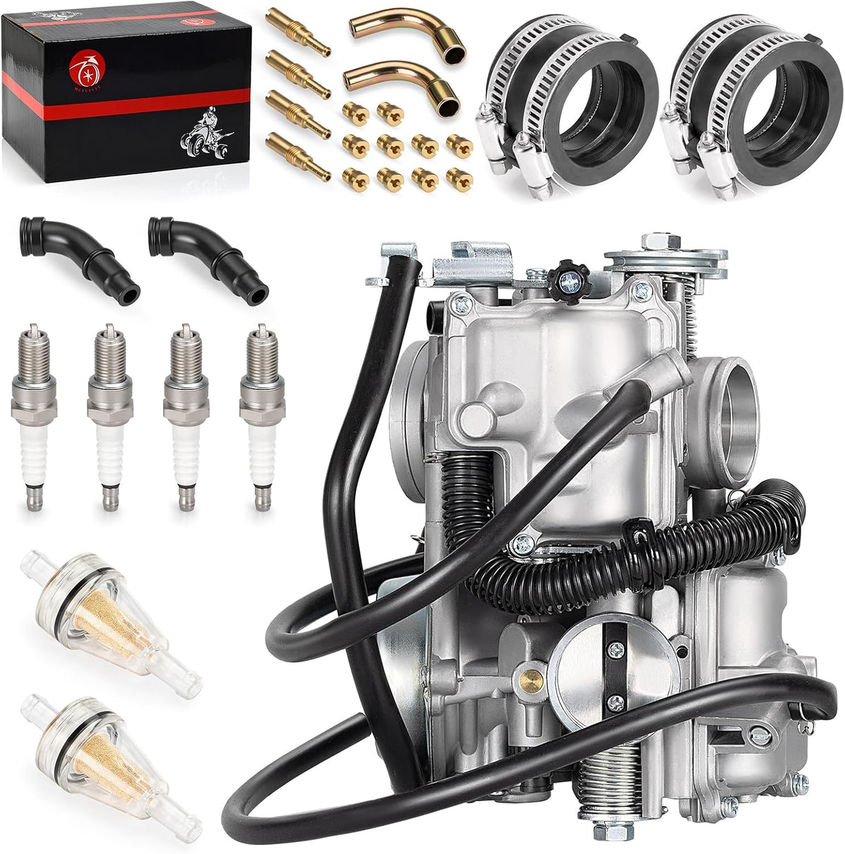Carburetor & Intake Manifold Boot For Honda VT600C VT600CD Shadow VLX Deluxe 600 1988-1998 Carb