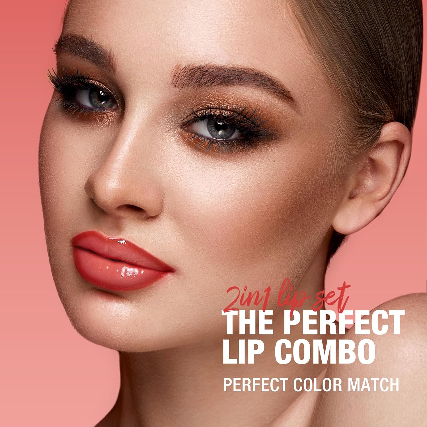 6 Matte Lip Liner With 6 Nourishing Lip Oil Lip Gloss Set, Long-Lasting And Hydrating 2 IN 1 Makeup Set, Beauty Daily