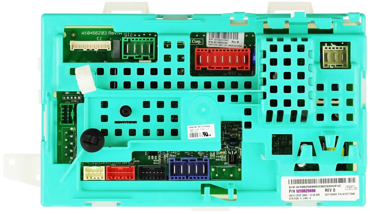W10625696 for Maytag Washer Main Control Board 7MMVWX655EW0 MVWX655DW0