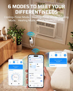 DEWENWILS Smart Temperature Controller, 15A Smart Thermostat with Memory