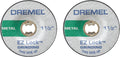 Dremel EZ541GR Aluminum Oxide Grinding Wheel (2-Piece)