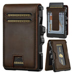 Genuine Leather Wallet for Men: Slim RFID Smart Minimalist Wallet