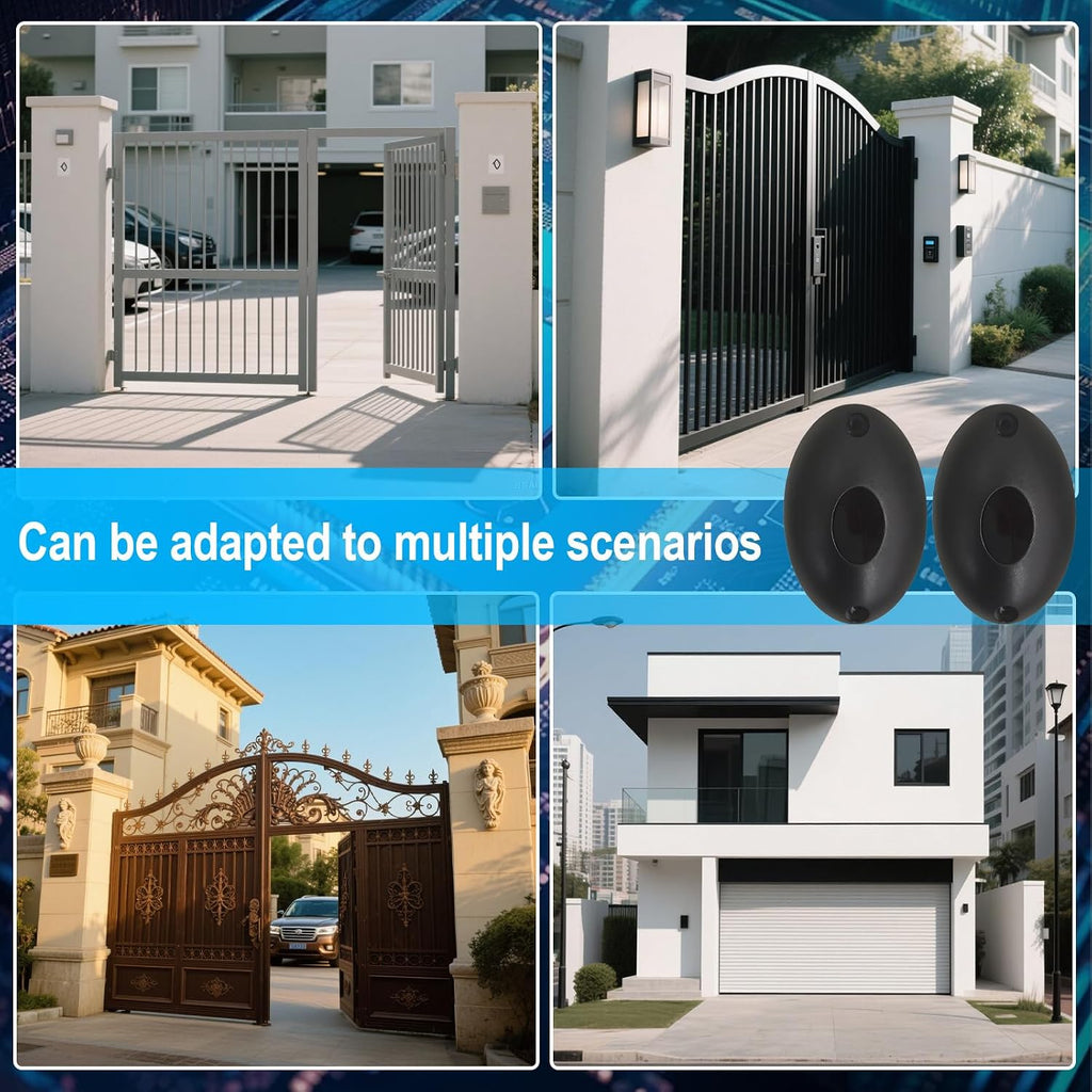 Infrared Sensor Kit for Gate Opener, Outdoor Gate Safety Photocell IR Beam Photo Eye Sensor Motion Detector