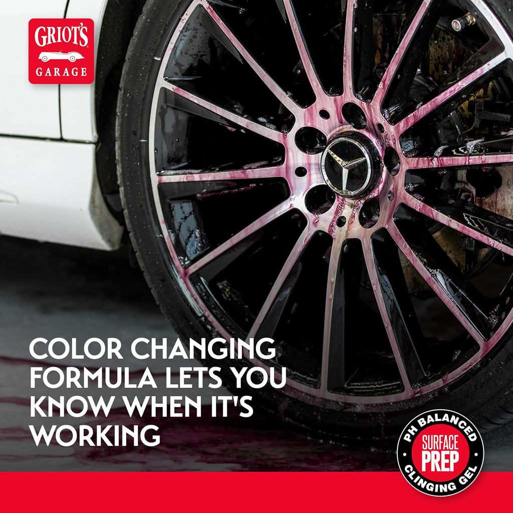 Iron and Fallout Remover for Car Detailing and Cleaning, Remove Rust, Embedded Debris and Fallout from Multiple